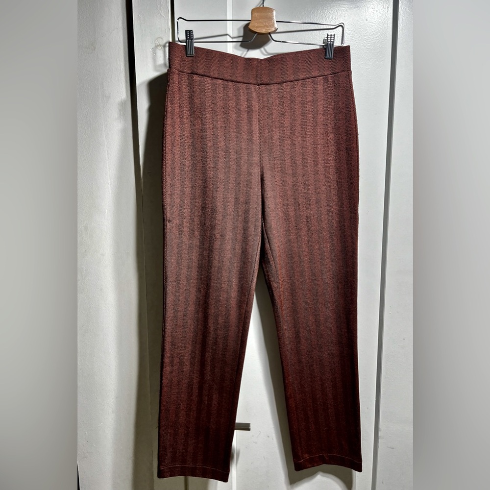 Loft high rise straight pull-on pant